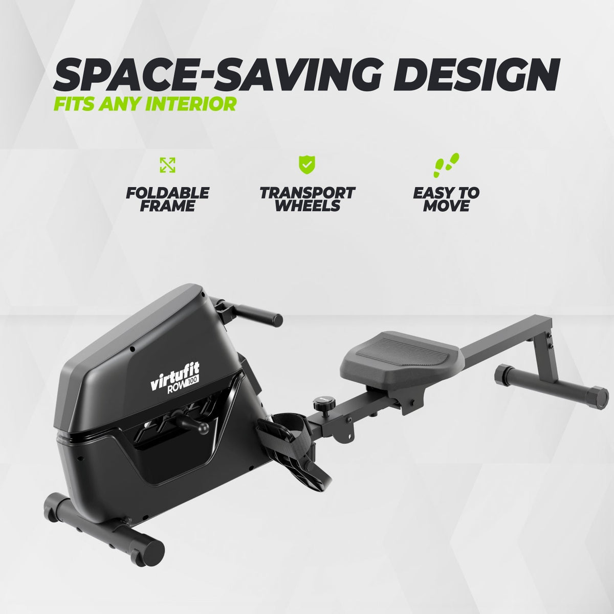 VirtuFit ROW100 Roeitrainer - 2026 model (Row 1.0) - Aanzicht