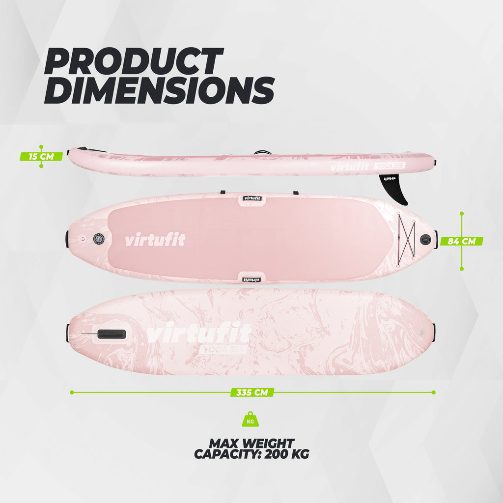 Virtufit Supboard Fitness - Yoga 335 - Sand Beige - Afbeelding 8