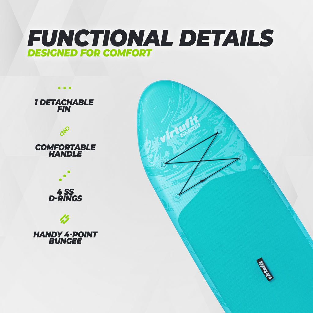 VirtuFit Supboard Ocean 275 - Pink - Met accessoires en draagtas - In gebruik