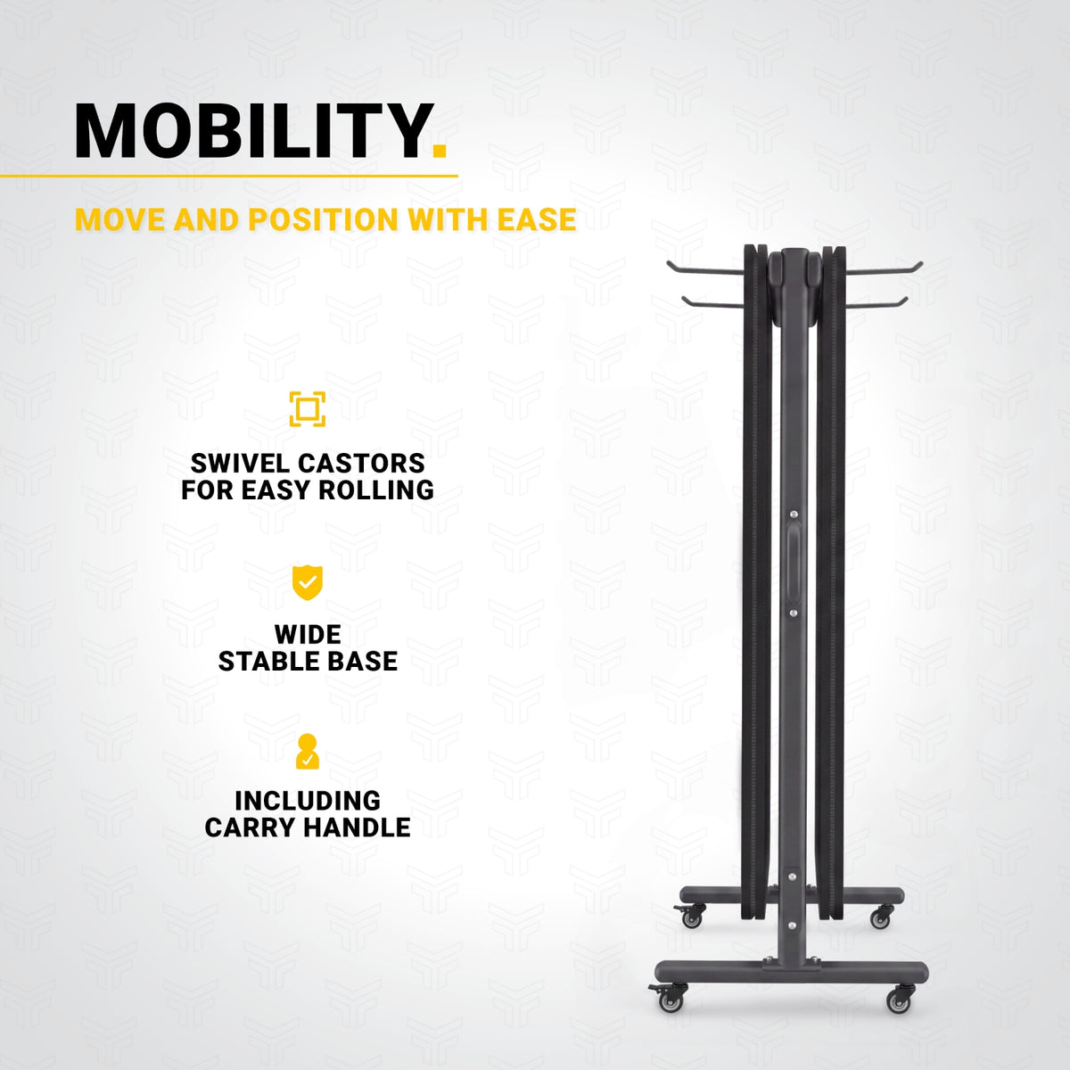 Flow Fitness Fitnessmatten-Aufbewahrungsregal