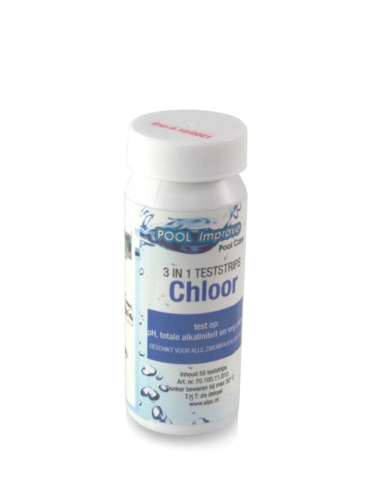 Pool Improve 3-in-1 Teststrips - Aanzicht