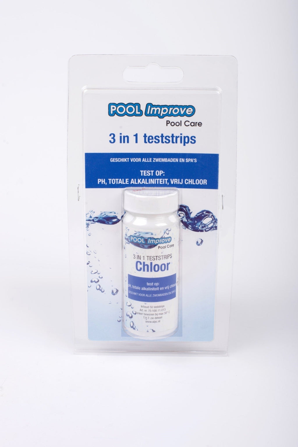 Pool Improve 3-in-1 Teststrips - Detail