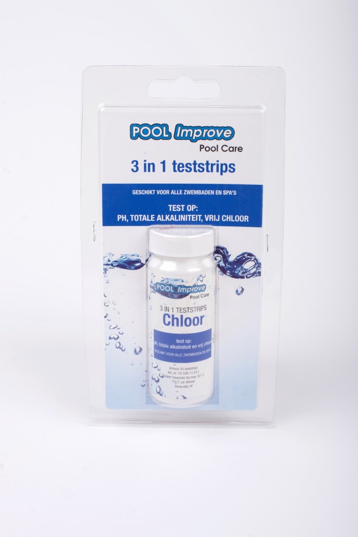 Pool Improve 3-in-1 Teststrips - Detail