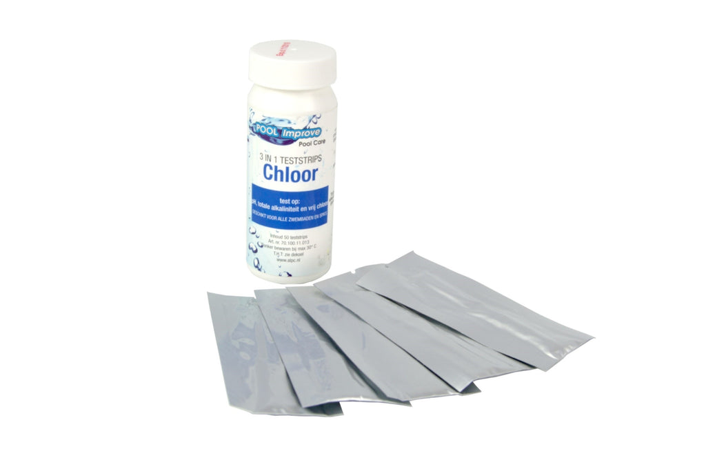 Pool Improve 3-in-1 Teststrips - Hoofdafbeelding