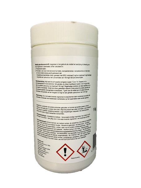 Pool Power Long Mini Chloortabletten - 1 kg - Aanzicht