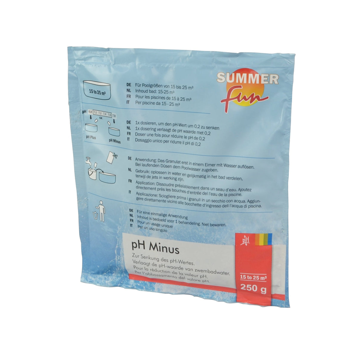 Summer Fun Zwembad Startset Chemie Mini (voor baden tot 3.000 Liter) - Detail