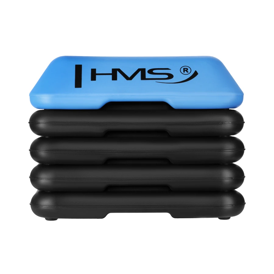 HMS Fitness Mini Aerobic Step - Schwarz/Blau - Zweite Chance