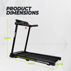 VirtuFit Run Fit Klappbares Laufband