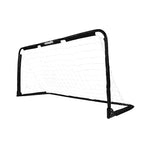 VirtuFit Zusammenklappbares Fußballtor - Pannagoal - 150x60cm (Set von 2) - Schwarz - Zweite Chance