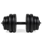 VirtuFit Verstellbare Hantel - Vinyl - 15 kg - Zweite Chance