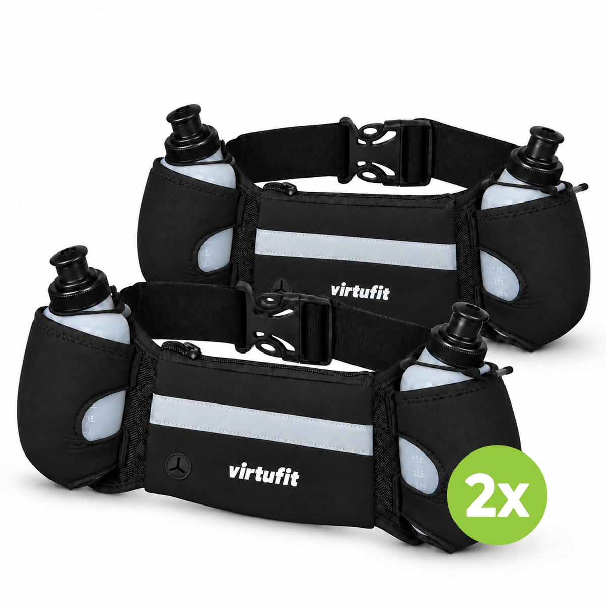 VirtuFit Bottle Belt - 2 x 300 ml-Set von 2