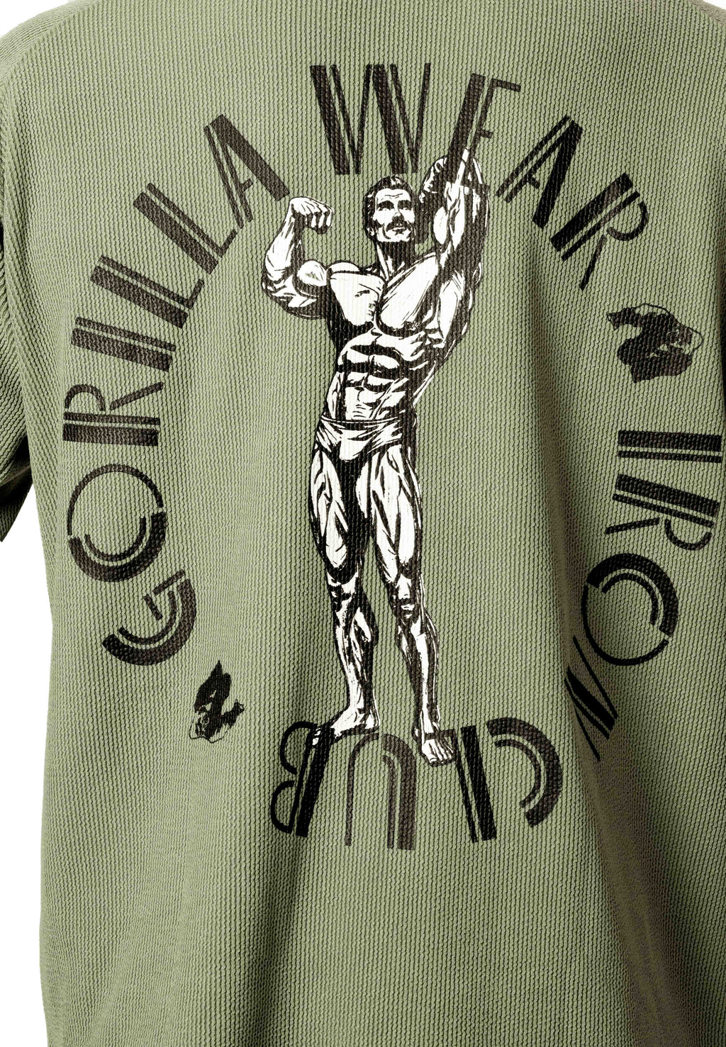 Gorilla Wear Russell Oversized T-shirt - Groen - Afbeelding 5