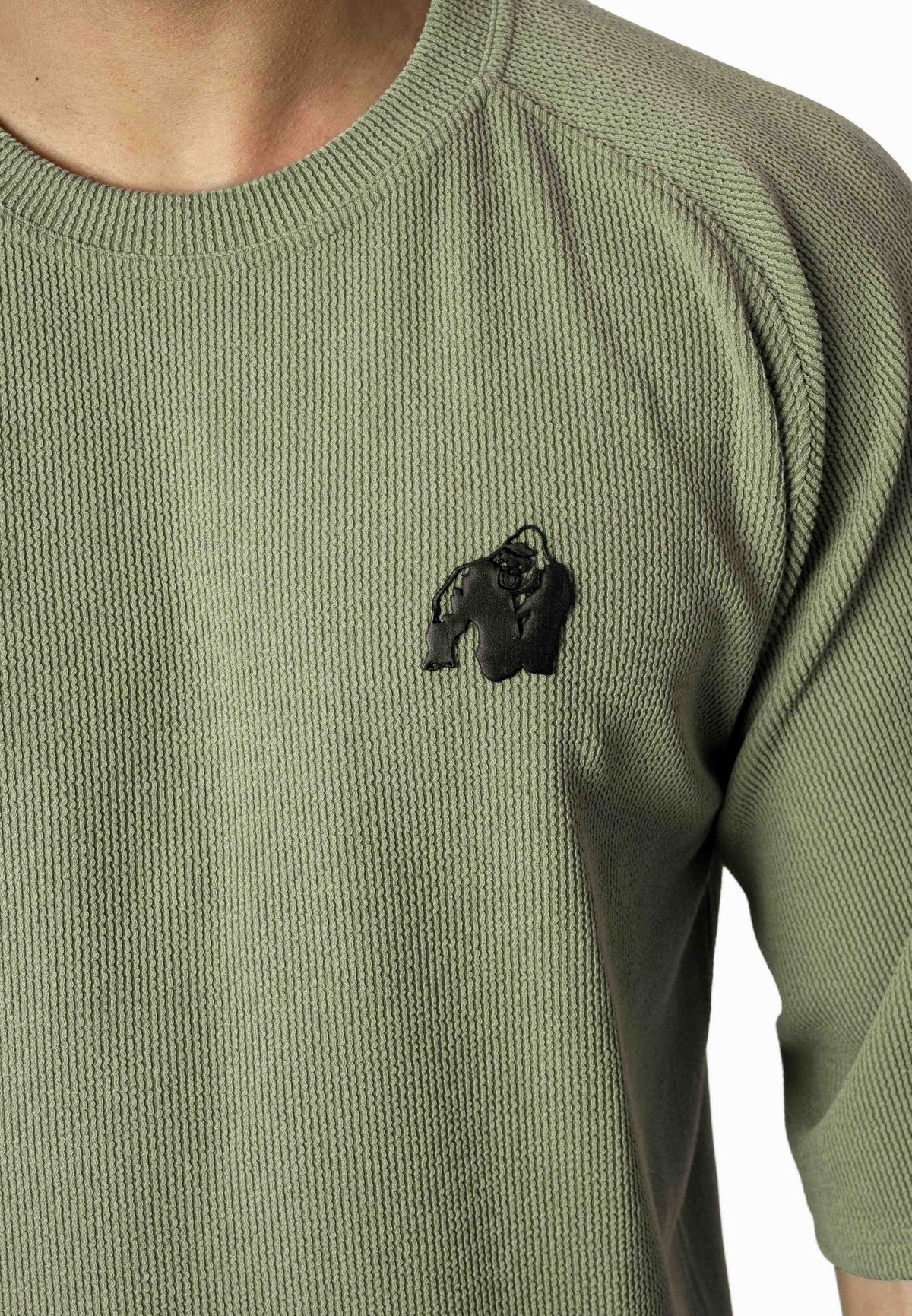 Gorilla Wear Russell Oversized T-shirt - Groen - Afbeelding 6