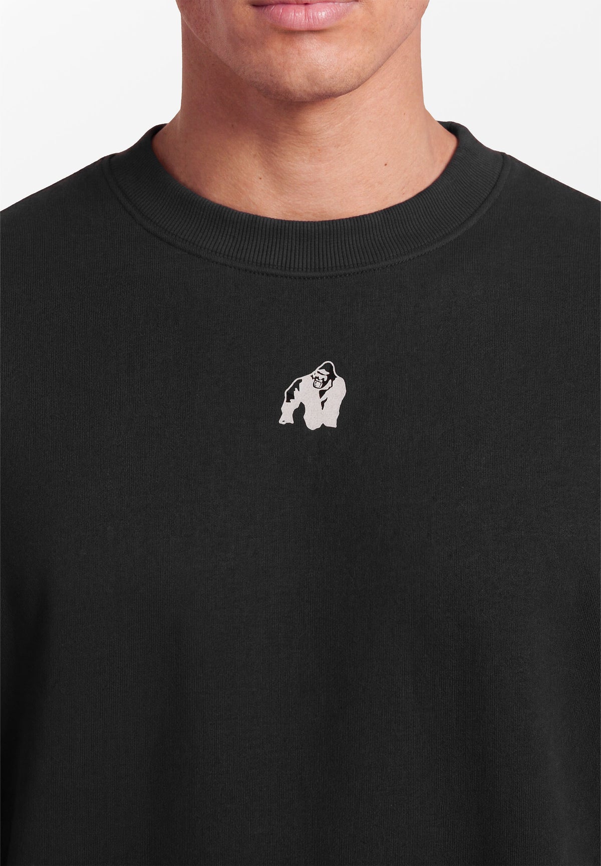 Gorilla Wear Leeds Oversized Sweater - Zwart - Afbeelding 5