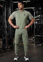 Gorilla Wear Dalton Essential Joggingbroek - Groen - Aanzicht