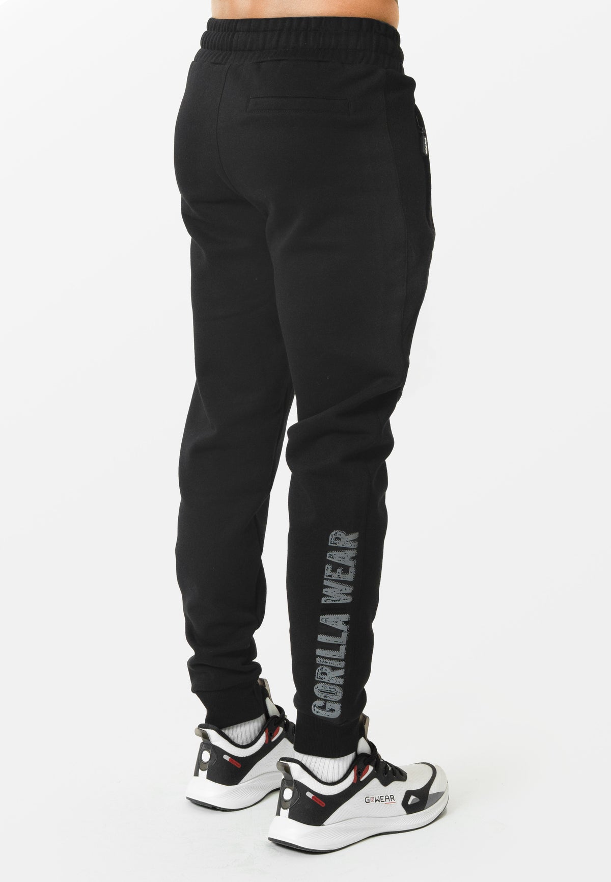 Gorilla Wear Dalton Essential Joggingbroek - Zwart - Detail
