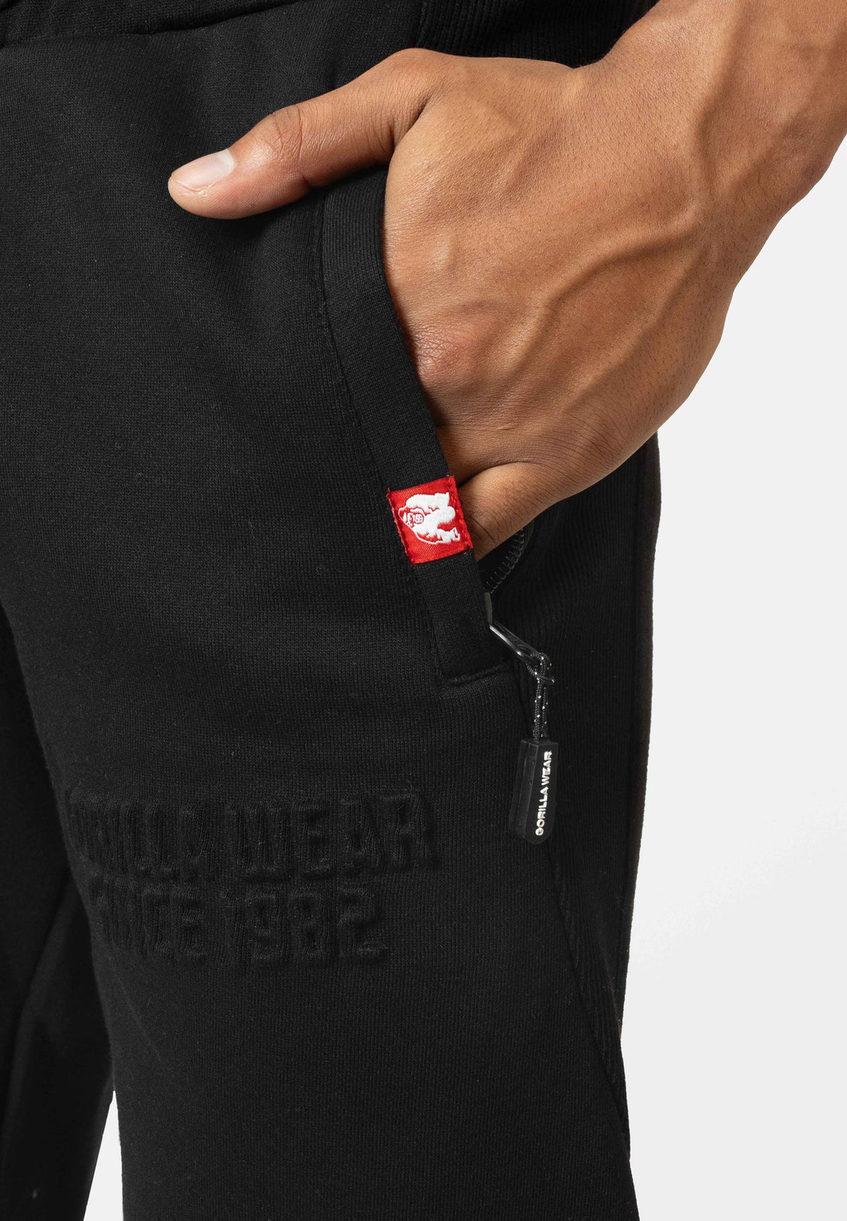 Gorilla Wear Dalton Essential Joggingbroek - Zwart - Afbeelding 5