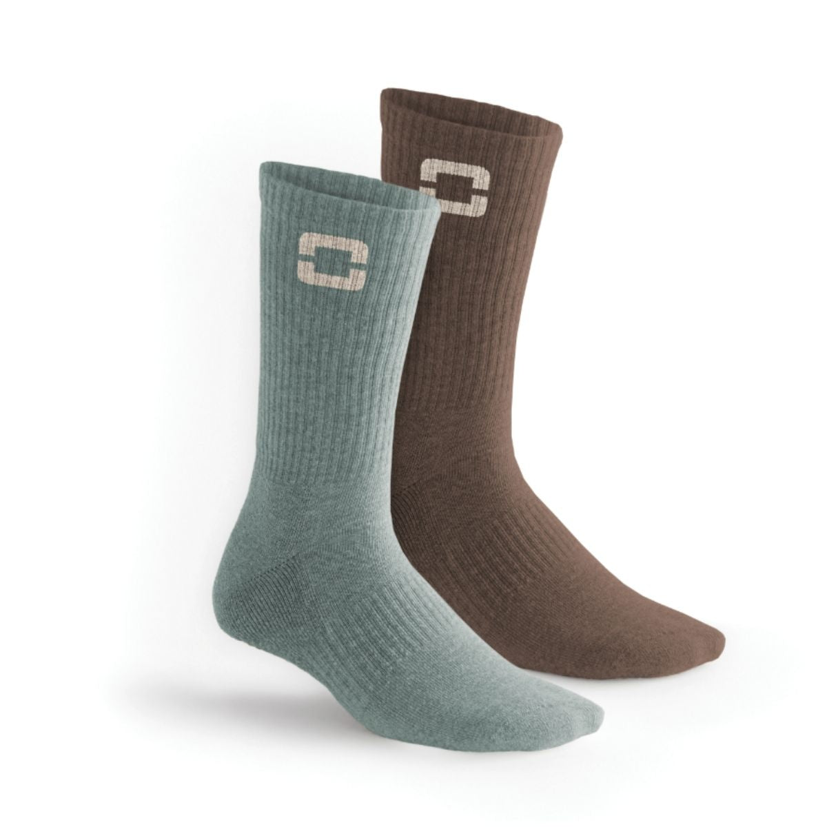 Liveness Antirutsch Reformer Pilates Socken - Schokolade - 2 x Größe 40-43