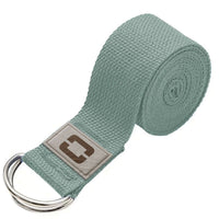 Liveness Yoga Gurt mit Schnalle - 180 cm - Grün