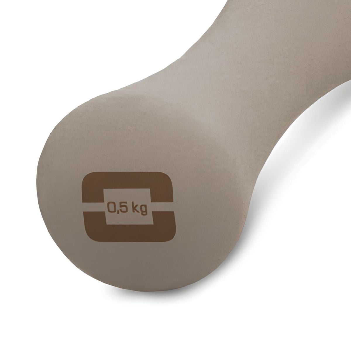 Liveness Neopren Yoga-Hantel - 0,5 kg - Sand