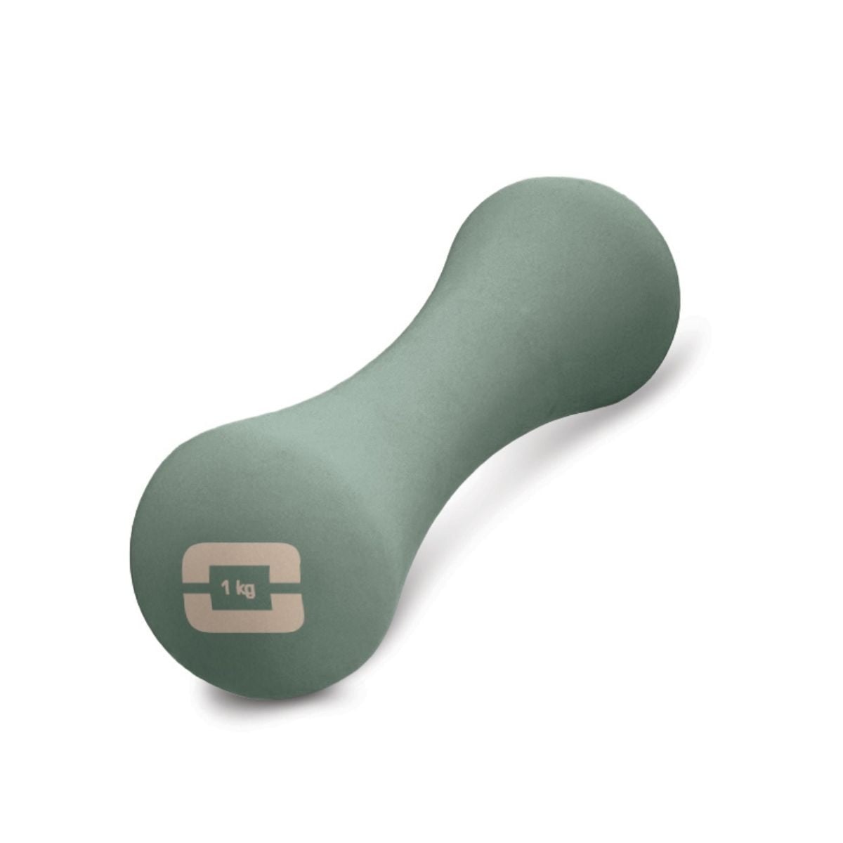 Liveness Neopren Yoga-Hantel - 1 kg - Grün