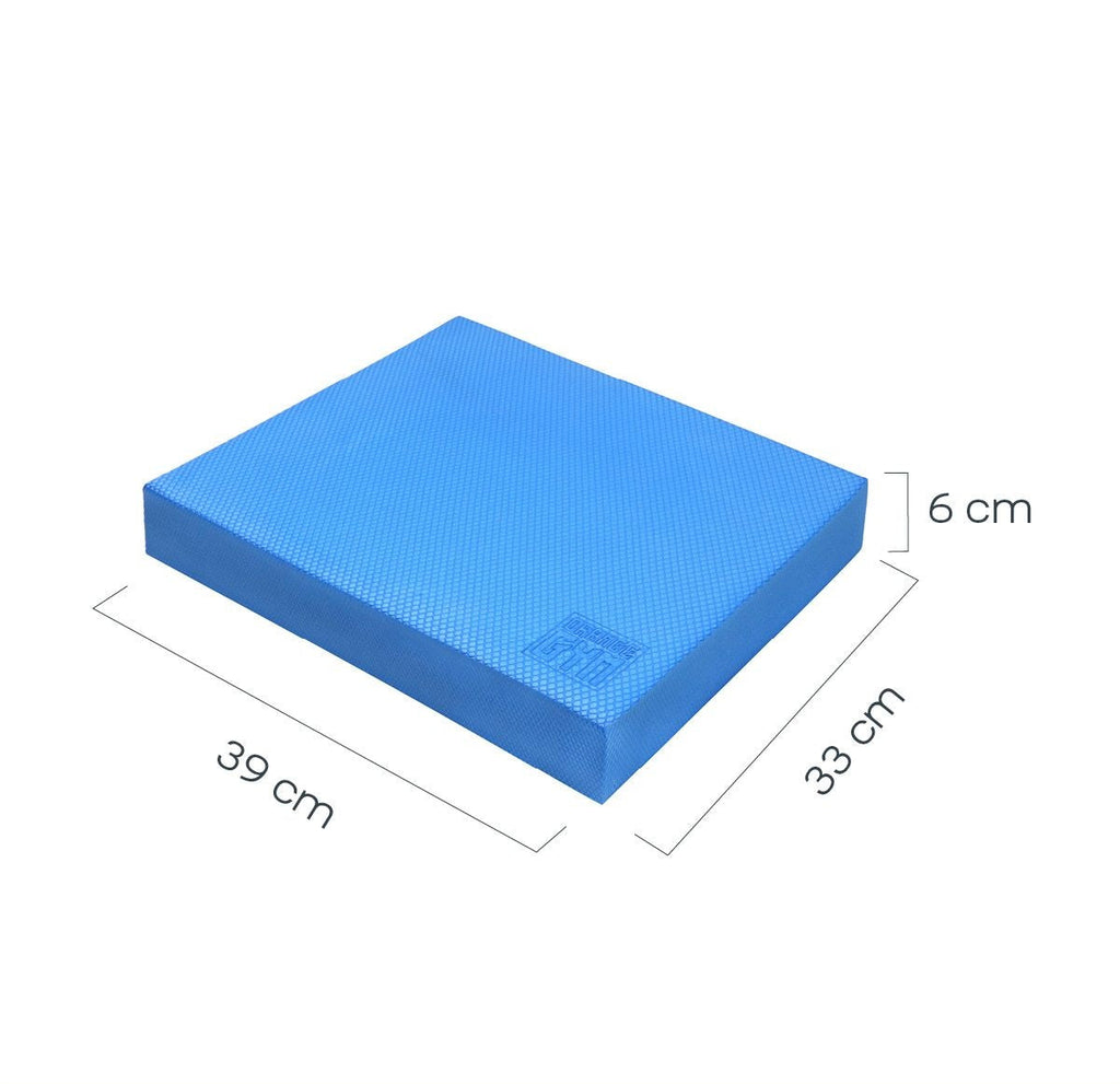 Orange Gym Balance Pad - Blauw - Aanzicht