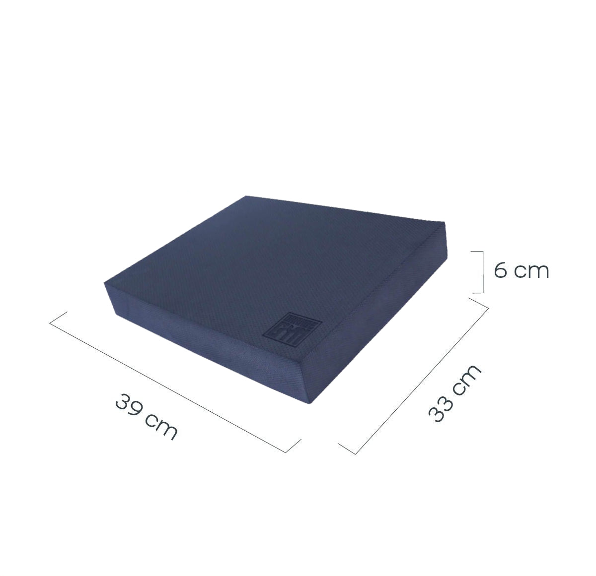 Orange Gym Balance Pad - Antraciet - Aanzicht