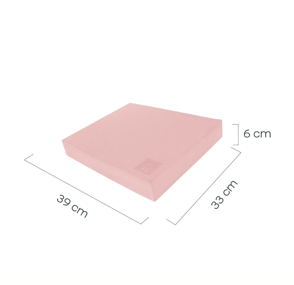 Orange Gym Balance Pad - Rose Quartz/Roze - Detail