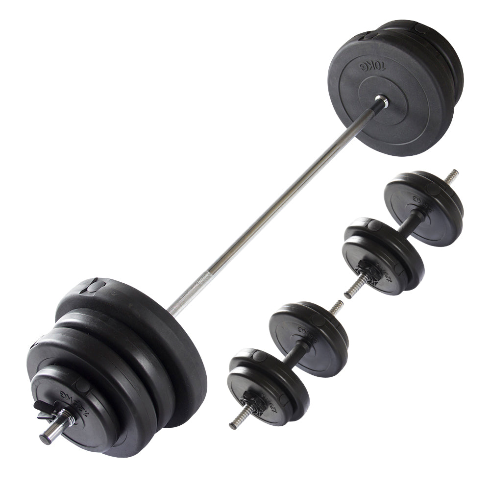 VirtuFit Verstelbare Halterset - Dumbbellset - 60,5 kg - Zwart - Gratis Trainingsvideo's - Productafbeelding