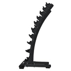VirtuFit Hantelscheibenständer stehend Deluxe + Hexa Hantelscheiben 1 bis 10 kg