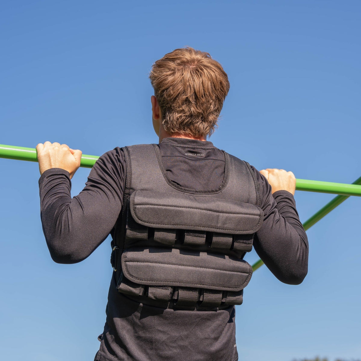 VirtuFit Verstellbares Gewichtsweste Pro - 10 kg - Schwarz