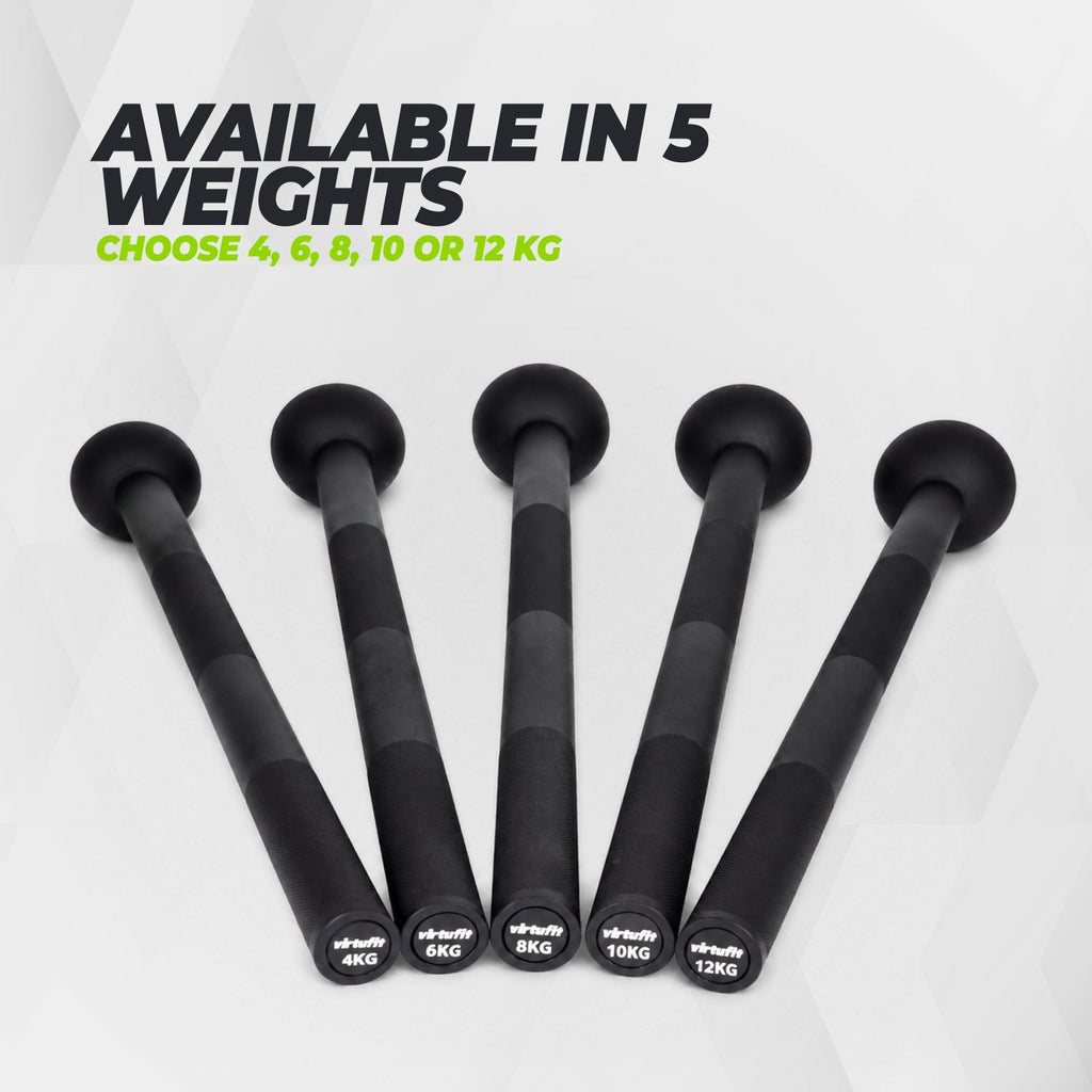 VirtuFit Macebell - Schwarz - 6 kg