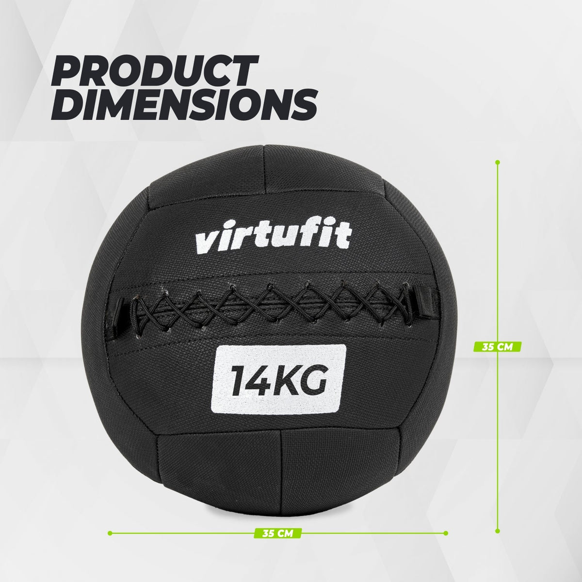 VirtuFit Wall Ball Pro - 14 kg