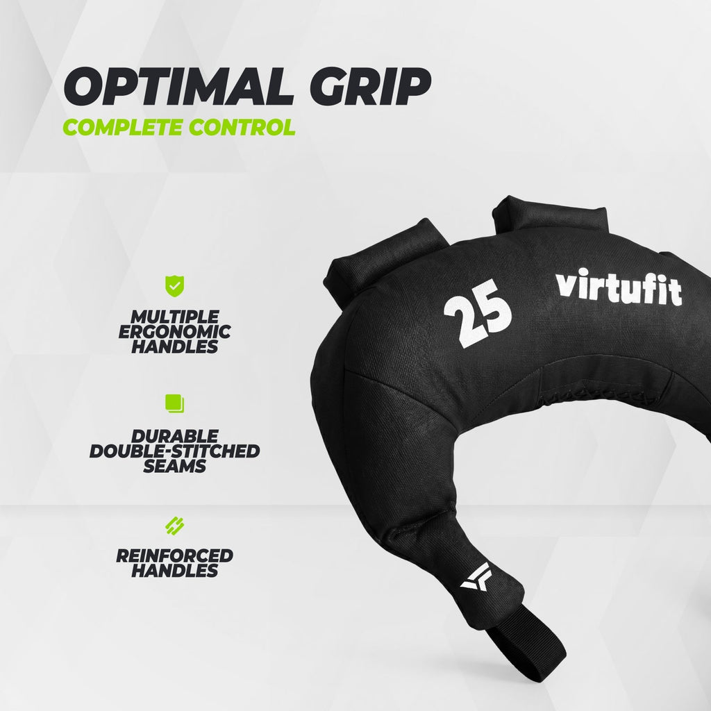 VirtuFit Bulgarian Bag - Fitnessbag -  25 kg - In gebruik