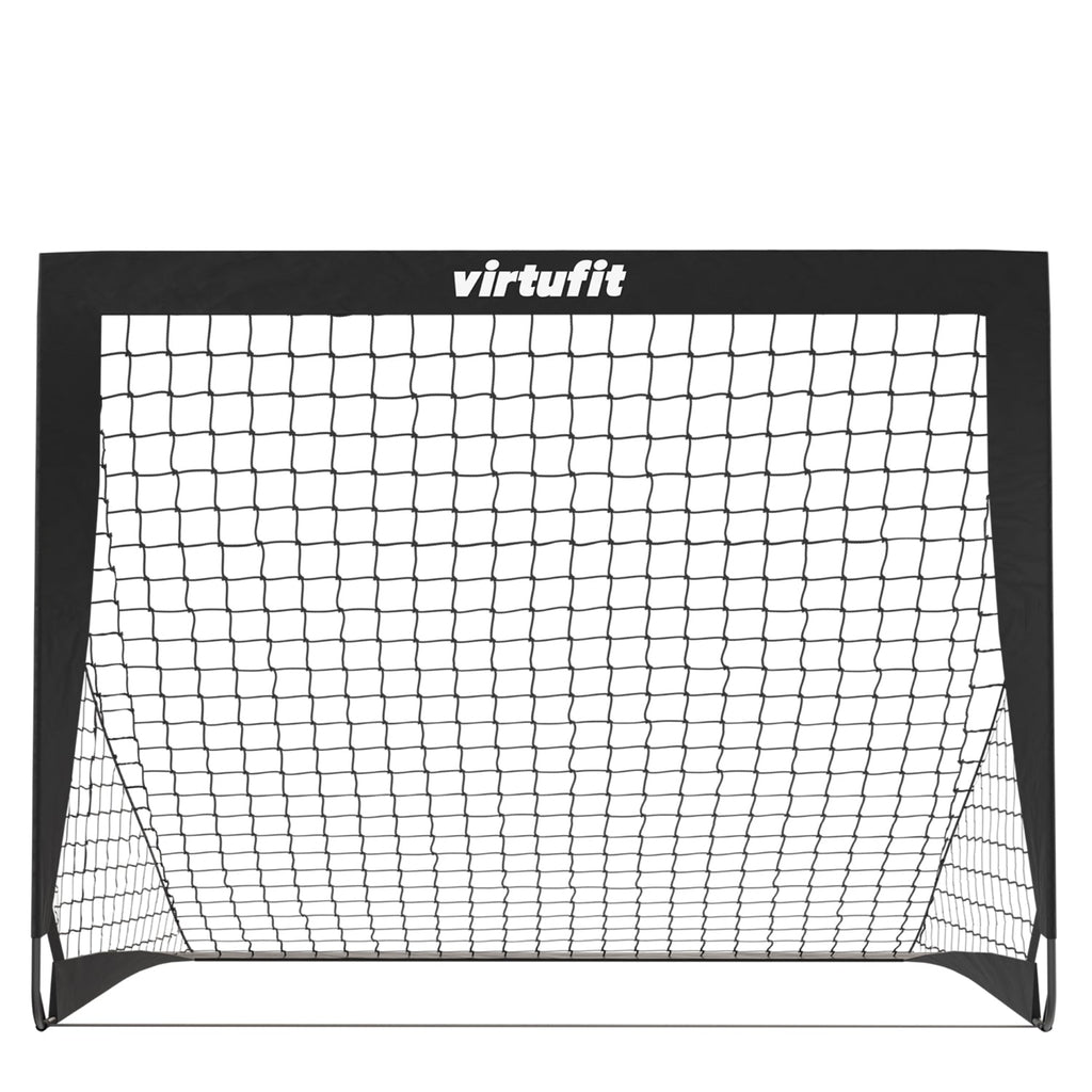 VirtuFit Pop-Up Voetbaldoelen Set - Voetbalgoals - 120 x 90 cm - Zwart - Afbeelding 6
