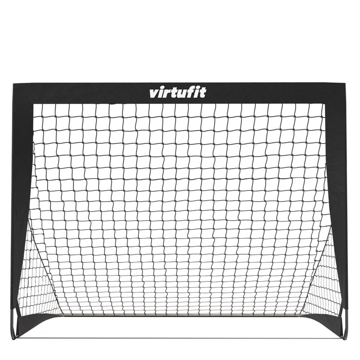 VirtuFit Pop-Up Voetbaldoelen Set - Voetbalgoals - 120 x 90 cm - Zwart - Afbeelding 6