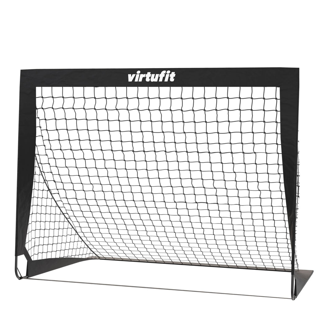 VirtuFit Pop-Up Voetbaldoelen Set - Voetbalgoals - 120 x 90 cm - Zwart - Afbeelding 7
