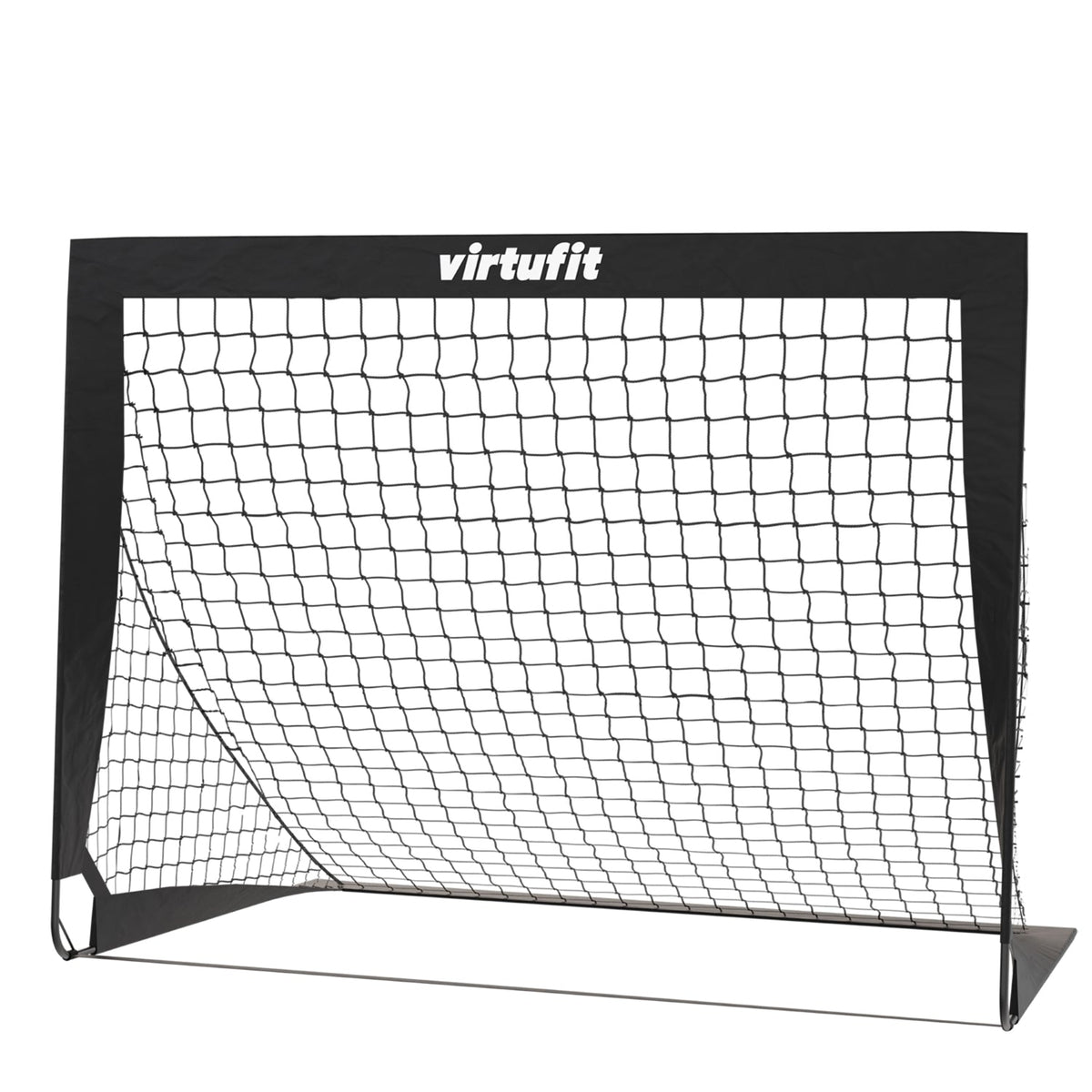 VirtuFit Pop-Up Voetbaldoelen Set - Voetbalgoals - 120 x 90 cm - Zwart - Afbeelding 7