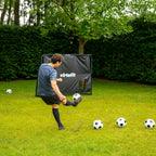 VirtuFit Voetbaldoel Pro met Doelwand - Voetbal Goal - 170 x 110 cm - Aanzicht
