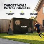 VirtuFit Fußballtor Pro mit Torwand - Fußballtor - 220 x 170 cm - Zweite Chance
