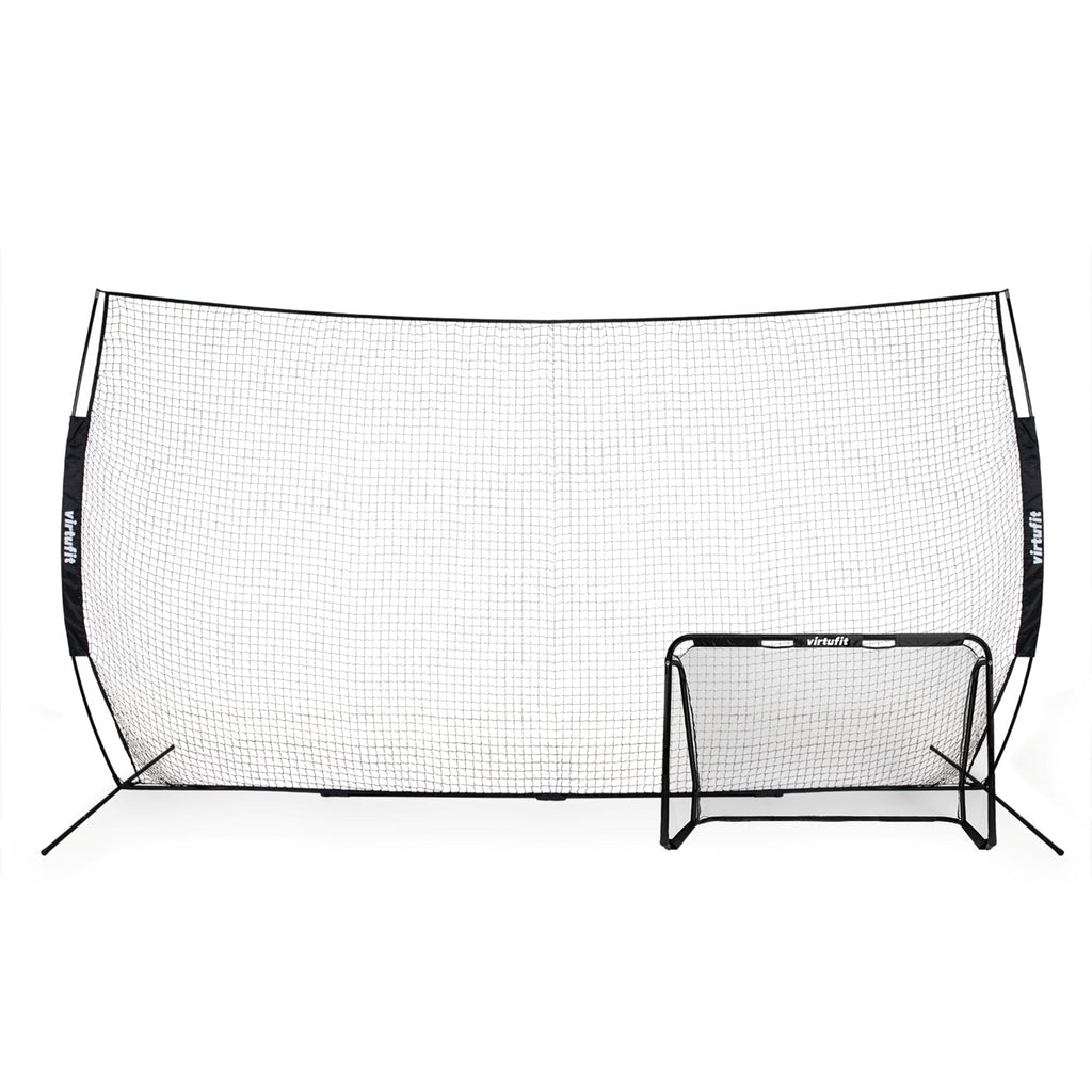 VirtuFit Backstop Netz - Sicherheitsnetz - Ballfangnetz - 500x300cm - Zweite Chance