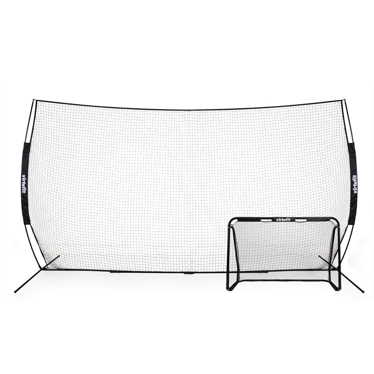 VirtuFit Backstop Netz - Sicherheitsnetz - Ballfangnetz - 500x300cm - Zweite Chance