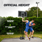 VirtuFit Verstelbare Basketbalpaal - 220 tot 305 cm - Detail