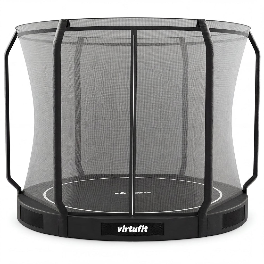 VirtuFit Inground Trampoline 251 cm Inclusief Veiligheidsnet - Afbeelding 12
