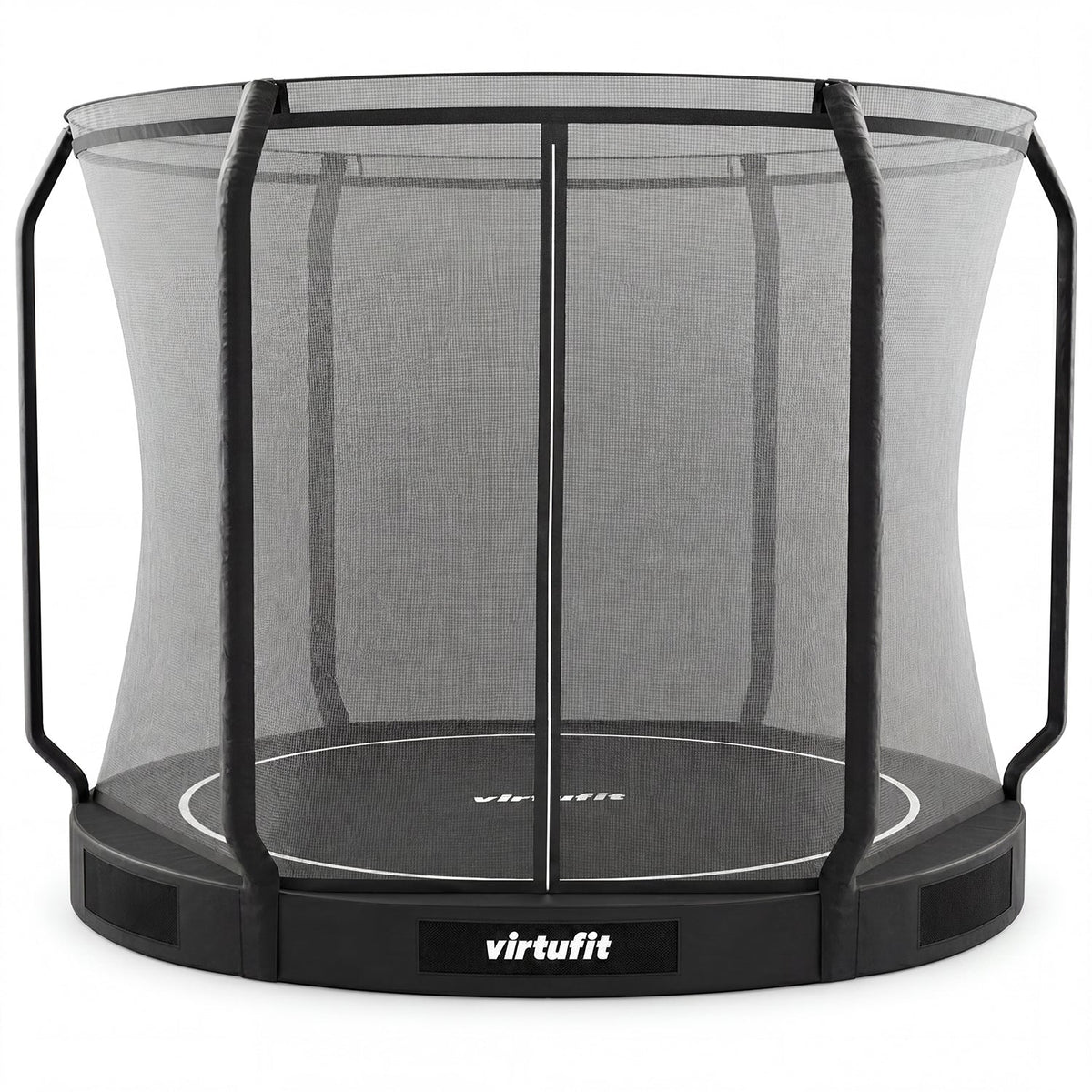 VirtuFit Inground Trampoline 251 cm Inclusief Veiligheidsnet - Afbeelding 12
