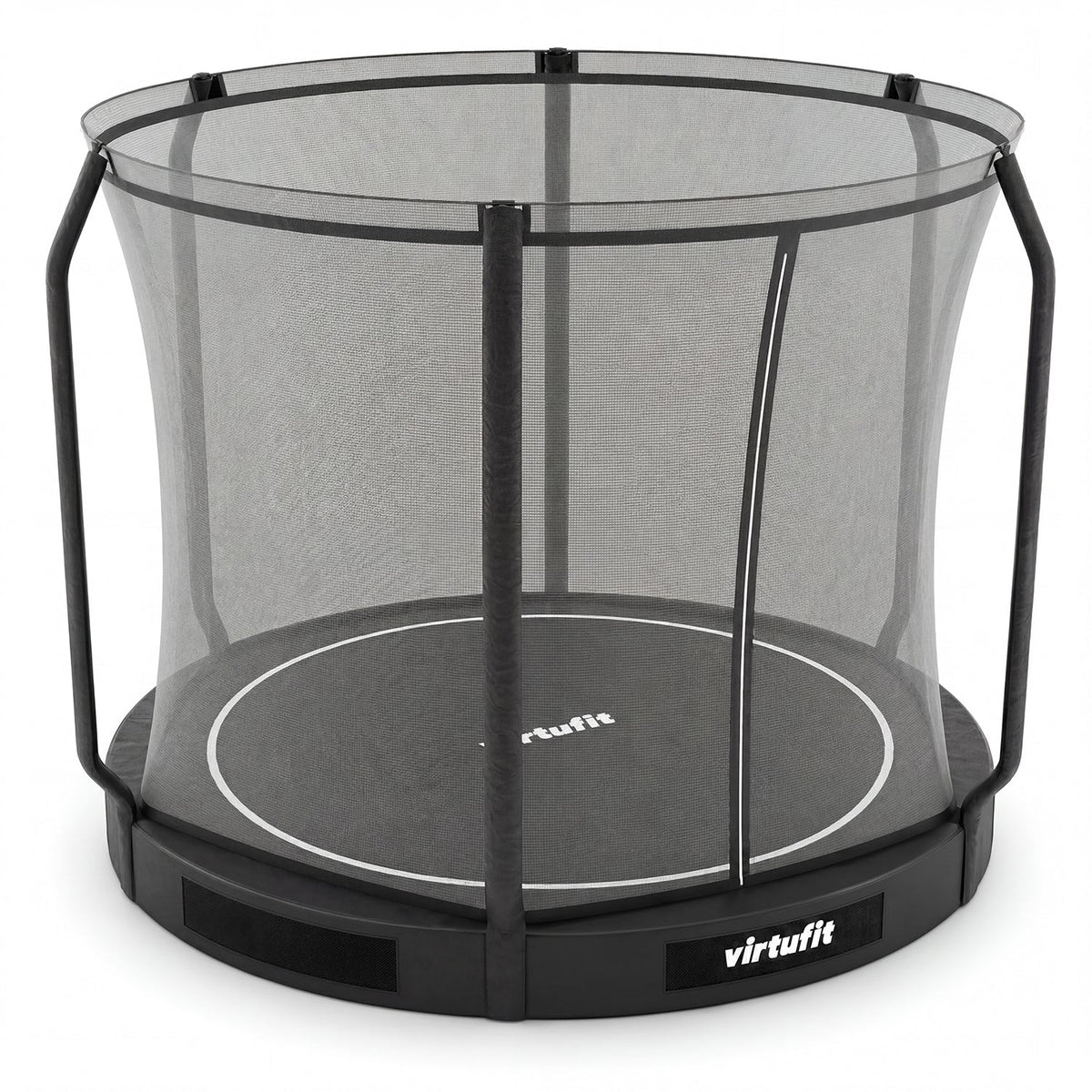 VirtuFit Inground Trampoline 251 cm Inclusief Veiligheidsnet - Afbeelding 11