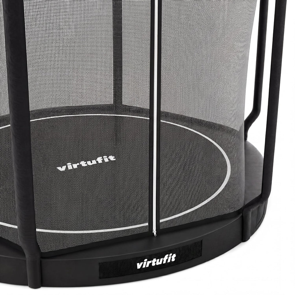 VirtuFit Inground Trampoline 251 cm Inclusief Veiligheidsnet - Afbeelding 14