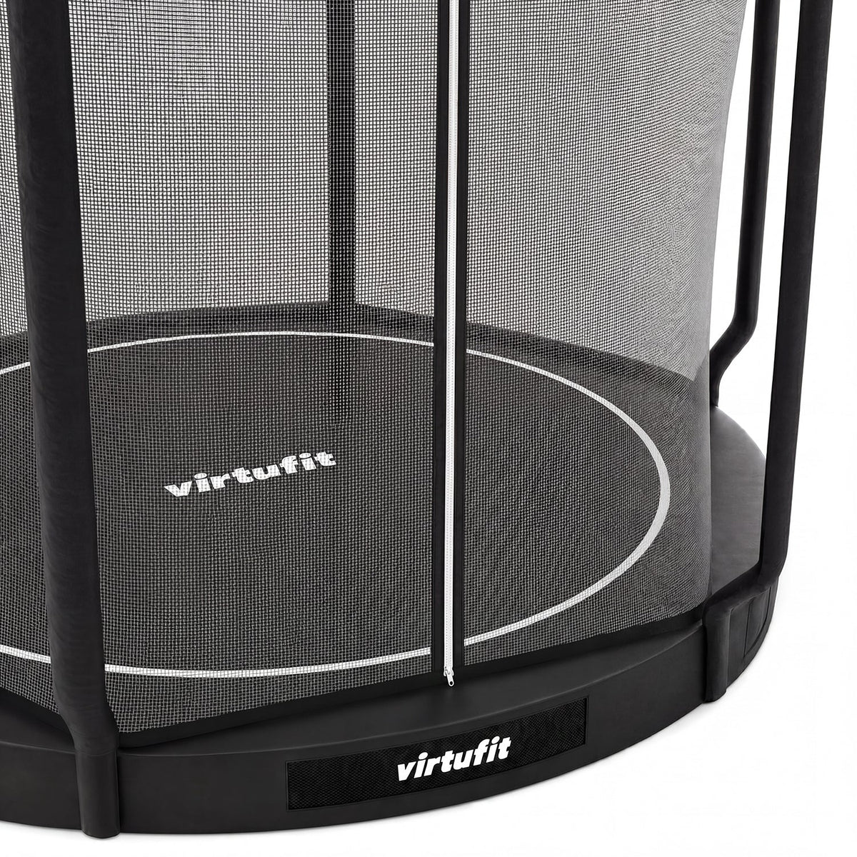 VirtuFit Inground Trampoline 251 cm Inclusief Veiligheidsnet - Afbeelding 14