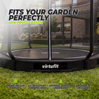 VirtuFit Inground Trampoline 305 cm - Inclusief Veiligheidsnet - Detail