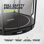 VirtuFit Inground Trampoline 305 cm - Inclusief Veiligheidsnet - Afbeelding 5